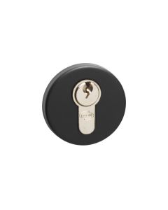 Weekamp Set cilinderrozetten zwart rond 53mm