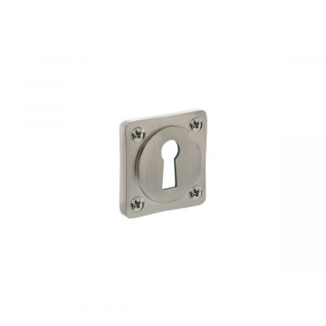 Intersteel Rozet sleutelgat vierkant basic nikkel mat