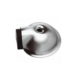 Intersteel Essentials deurstop Bol 65mm met nokken RVS geborsteld 0035.442100