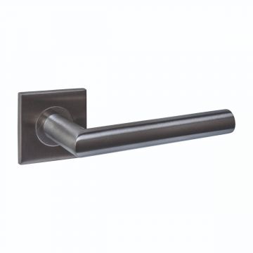 Intersteel Deurkruk Q 04 op rozet verdekt 53x53x6mm PVD antraciet