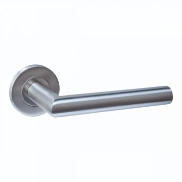 Intersteel Deurkruk Q 01 op rozet verdekt ø52x6mm rvs