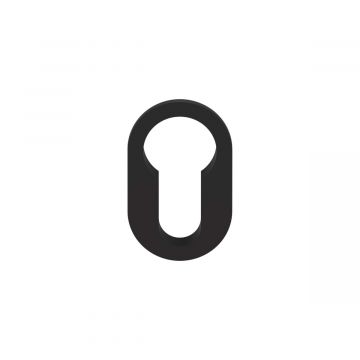 Cilinderrozet Orbit MINIMAL zwart