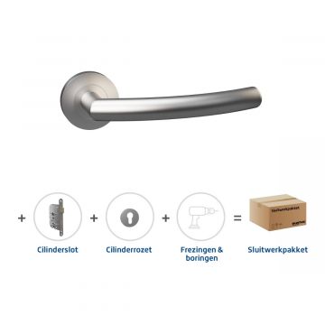 Skantrae Sluitwerkpakket 2031 Corvus cilinder RVS