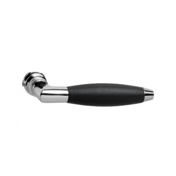 Intersteel deurkruk Marloes (chroom - zwart hout) 0016.037100