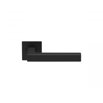 Deurkruk Squared 20 FLAT zwart