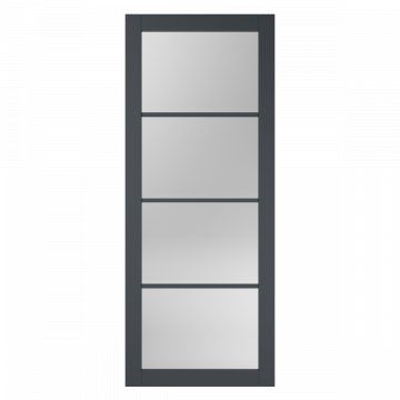 Albo Slimline binnendeur FA2554SL Blank glas FSC (maatwerk)
