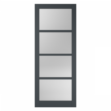 Albo Slimline binnendeur FA3004SL Blank glas FSC (maatwerk)