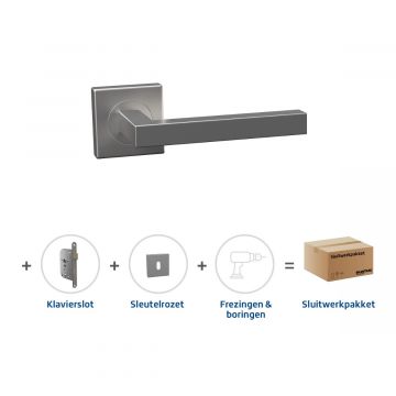 Skantrae Sluitwerkpakket 2036 Squared klavier RVS