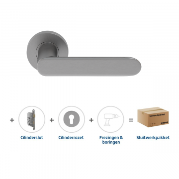 Skantrae Sluitwerkpakket 2152 Arc 24 regular cilinder RVS