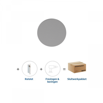 Skantrae Sluitwerkpakket 2183 Orbit deurknop RVS