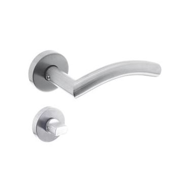 Intersteel -  deurkruk Lisa/Hoek (RVS ATP)  toiletgarnituur 0035.195410
