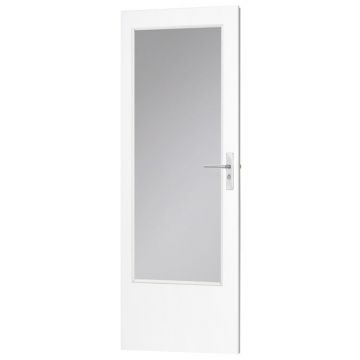 Skantrae boarddeur SKB 296 - afgelakt met EBC-lak - met grote glasopening (excl glas) (FSC MIX)
