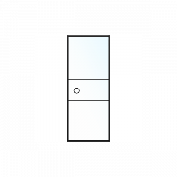 Skantrae SSL XS 14901 Schuifdeur met glas