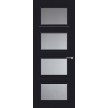 Svedex Cameo CE108 Glasdeur Diep Zwart (maatwerk)