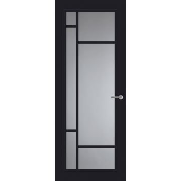 Svedex Front FR500 Glasdeur Diep Zwart (maatwerk)