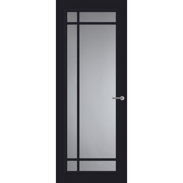 Svedex Front FR514 Glasdeur Diep Zwart (maatwerk)
