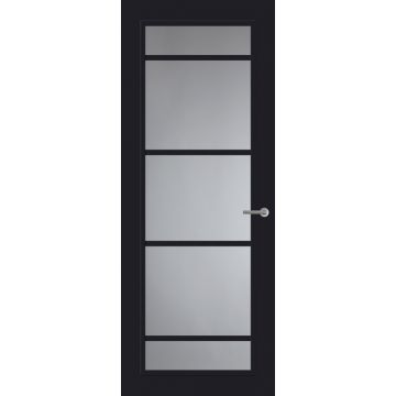 Svedex Front FR517 Glasdeur Diep Zwart (maatwerk)