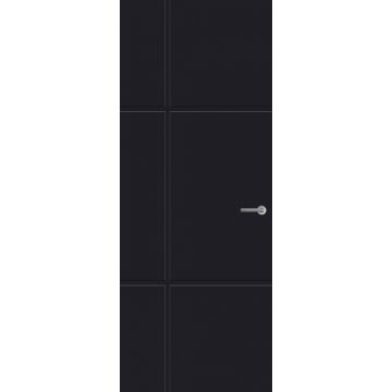 Svedex Front FR551 Lijndeur Diep Zwart (maatwerk)
