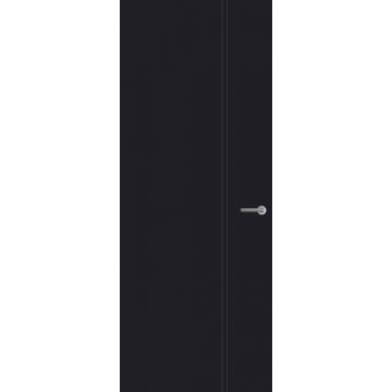 Svedex Front FR552 Lijndeur Diep Zwart (maatwerk)