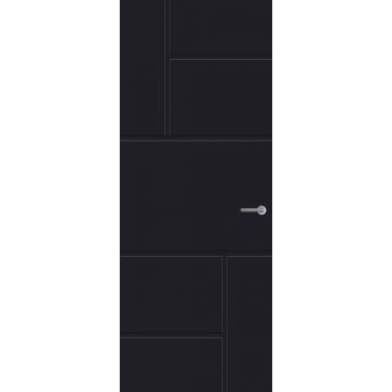 Svedex Front FR559 Lijndeur Diep Zwart (maatwerk)