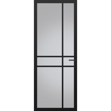 Svedex Nova Design NDB905 Glasdeur Diep Zwart  (maatwerk)