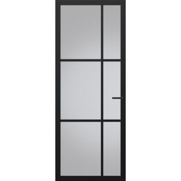 Svedex Nova Design NDB906 Glasdeur Diep Zwart  (maatwerk)