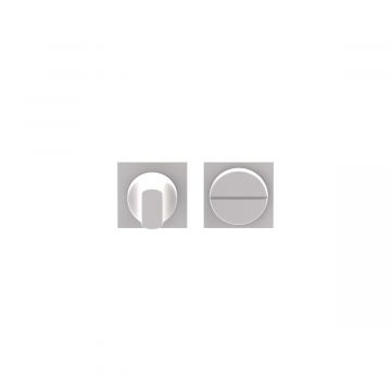 Toiletgarnituur Quadrate MINIMAL wit