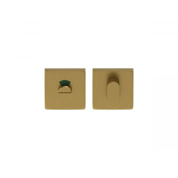 Toiletgarnituur Quadrate REGULAR mat messing