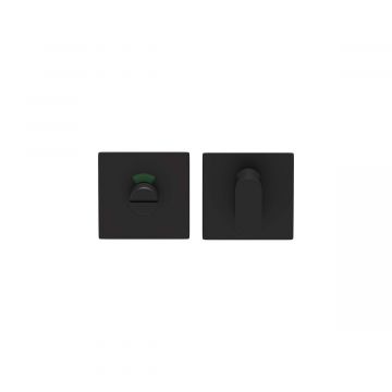 Toiletgarnituur Squared FLAT zwart