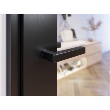 Skantrae Sluitwerkpakket 3001 Squared zwart met loopslot ZWART