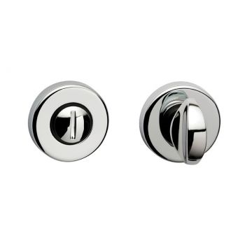 Weekamp Toiletgarnituur PVD Chrome rond