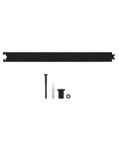 Intersteel Schuifdeursysteem – tussenrail 45 cm mat zwart