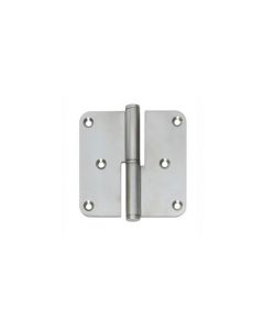 Intersteel Stiftpaumelle DIN rechts rvs geborsteld