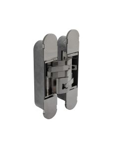 Intersteel Scharnier 160 x 32 mm zamak – nikkel 3D verstelbaar