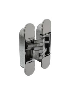 Intersteel Scharnier 130 x 30 mm zamak – nikkel 3D verstelbaar