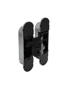 Intersteel Scharnier 130 x 30 mm zamak – zwart 3D verstelbaar
