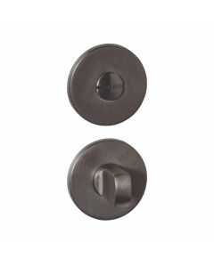 Intersteel WC-sluiting verdekt ø52x6mm met stift 6-8mm PVD antraciet