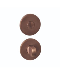 Intersteel WC-sluiting verdekt ø52x6mm met stift 6-8mm PVD brons