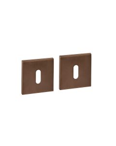 Intersteel Sleutelrozetten verdekt 53x53x6mm PVD brons