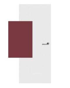 Svedex HPL vlakke deur New Burgundy F7966 (maatwerk)