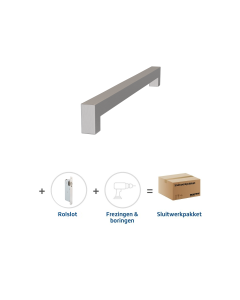 Skantrae Sluitwerkpakket 2107 Squared deurgreep 16x300 RVS