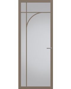 Svedex Nuance NC101 Glasdeur leem-taupe afgelakt (Maatwerk)