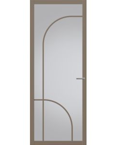 Svedex Nuance NC103 Glasdeur leem-taupe afgelakt (Maatwerk)