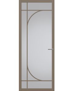 Svedex Nuance NC104 Glasdeur leem-taupe afgelakt (Maatwerk)