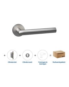 Skantrae Sluitwerkpakket 2003 Orbit cilinder RVS