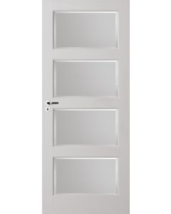 Skantrae Facet satinato veiligheidsglas tbv binnendeur E035