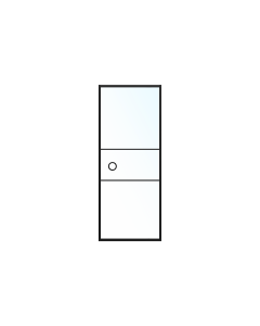 Skantrae SSL XS 14901 Schuifdeur met glas