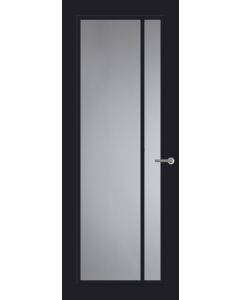 Svedex Front FR502 Glasdeur Diep Zwart (maatwerk)