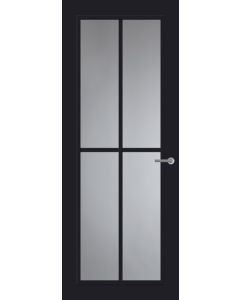 Svedex Front FR510 Glasdeur Diep Zwart (maatwerk)