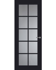Svedex Front FR512 Glasdeur Diep Zwart (maatwerk)
